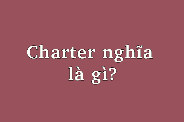 Charter School Là Gì